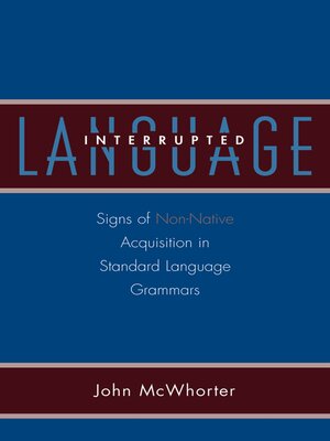 cover image of Language Interrupted